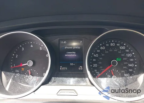 2018 Volkswagen Tiguan 2.0T Se/2.0T Sel из США, поврежденный, VIN 3VV3B7AX8JM188259